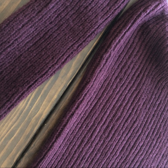 💖Off the Shoulder Knit Dress in Purple - Picture 2 of 4